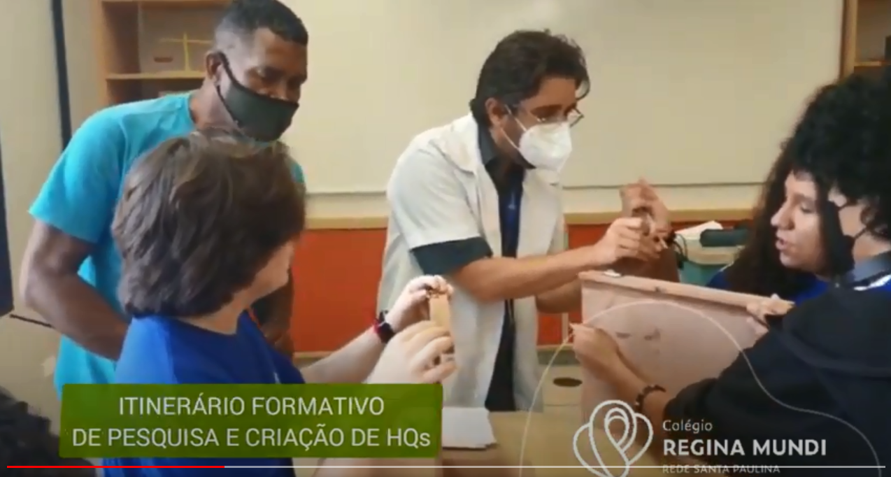 Itinerário Formativo de Pesquisa e Criação de Histórias em Quadrinhos